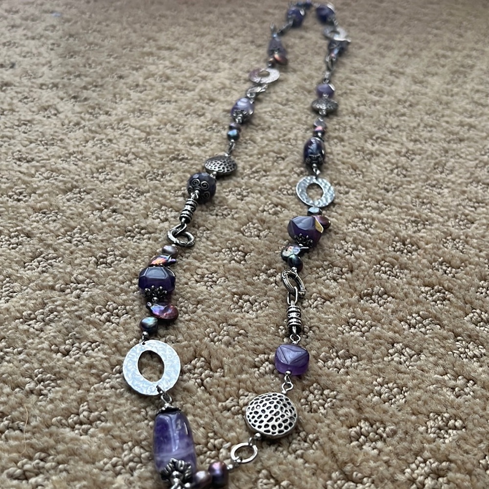 Amethyst necklace
